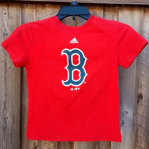 adidas Other - 🆕 Adidas Boston Red Sox T-shirt Boy's Medium 5/6